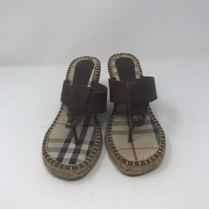 Burberry Espadrille Wedges